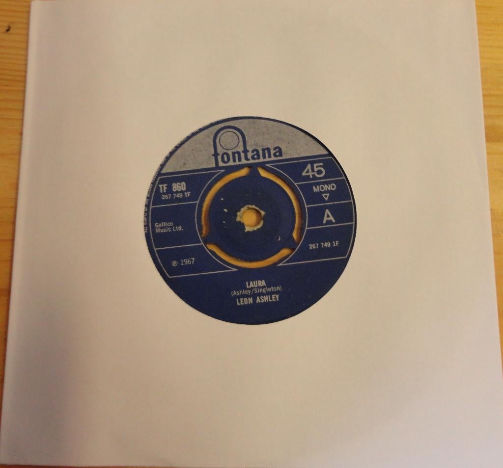 Leon Ashley > Laura, Gebruikt, 7 inch, Single, Ophalen of Verzenden