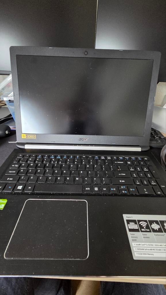 Acer Aspire A515-51g-55sc Laptop - i5, 8GB RAM, 256GB SSD, Computers en Software, Windows Laptops, Gebruikt, 15 inch, SSD, 2 tot 3 Ghz