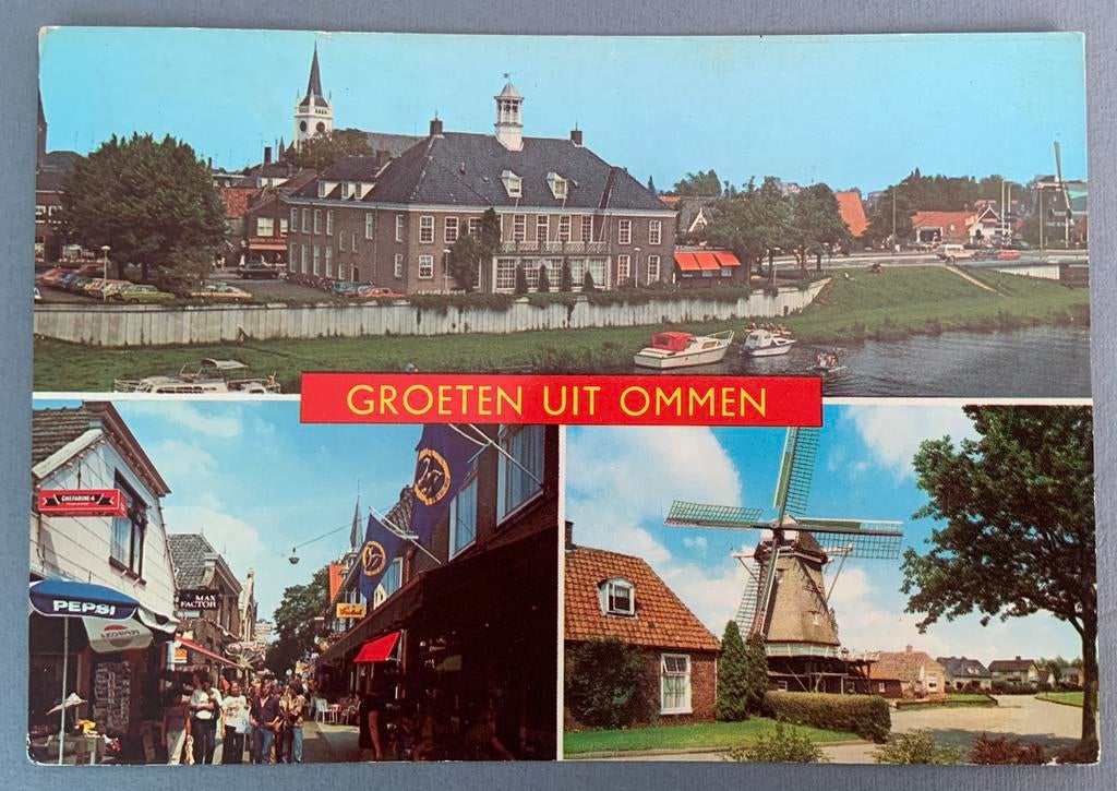 Groeten uit Ommen, Ophalen of Verzenden, 1960 tot 1980, Gelopen, Overijssel