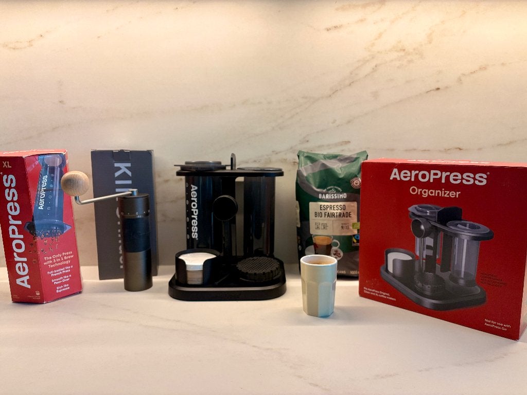 AeroPress XL + Organizer + 200 filters – Nieuw., Ophalen of Verzenden, Nieuw, Overige merken, Overige typen