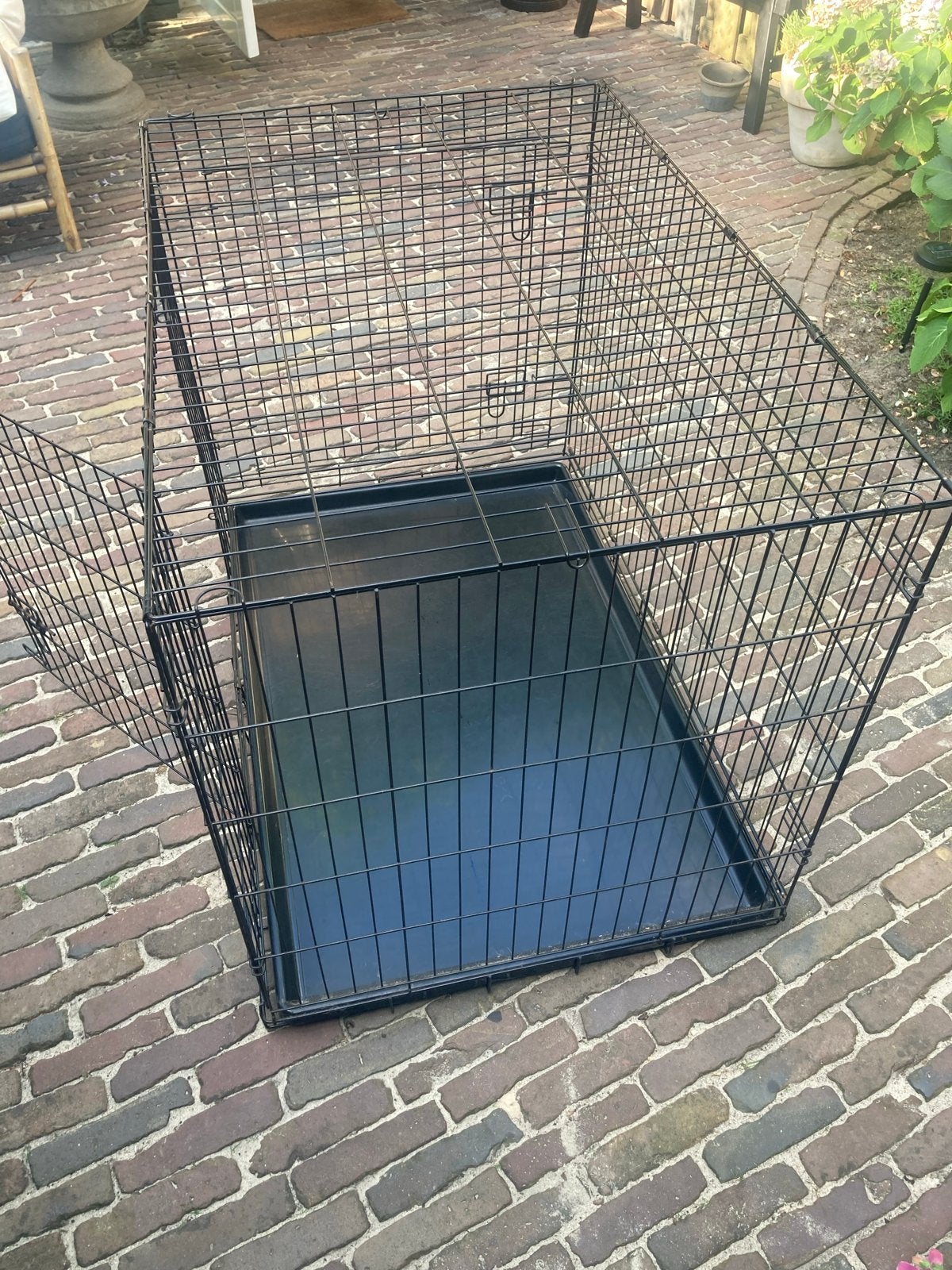 Zwarte Grote Honden Bench, Ophalen, Gebruikt