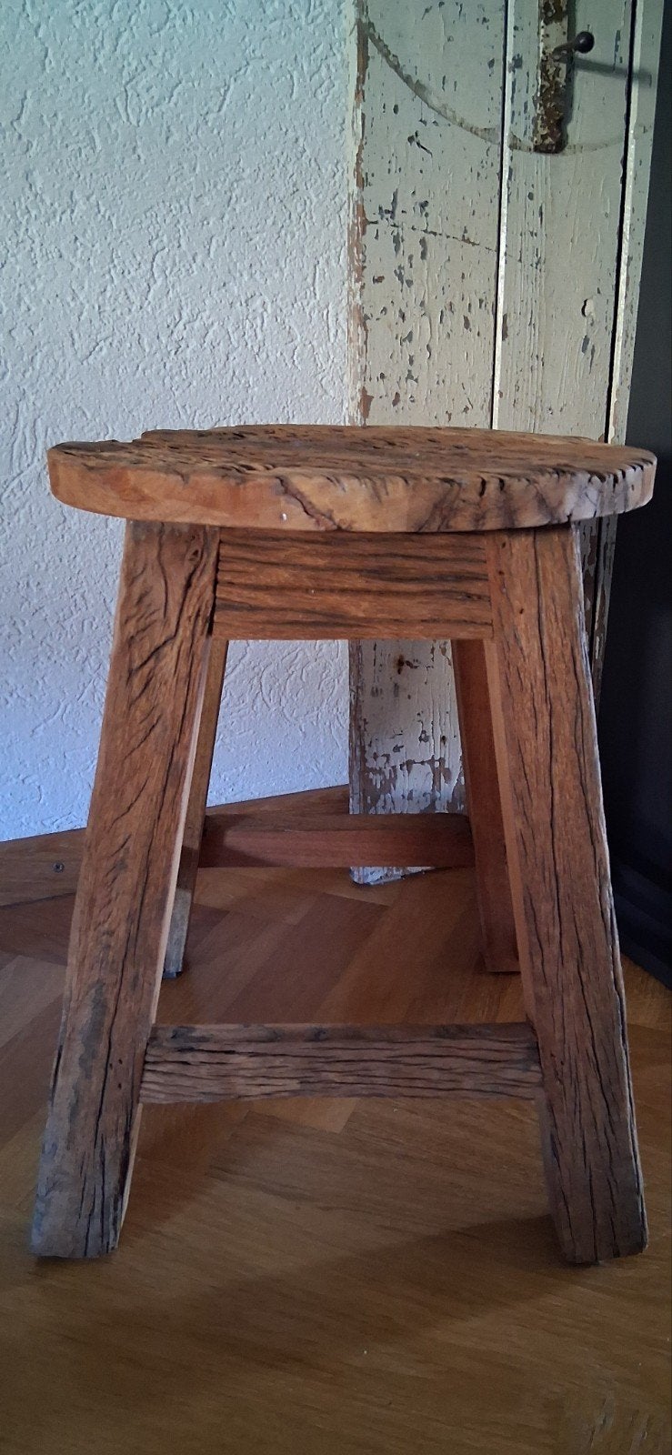 kruk teakhout, Huis en Inrichting, Ophalen, Zo goed als nieuw, Hout