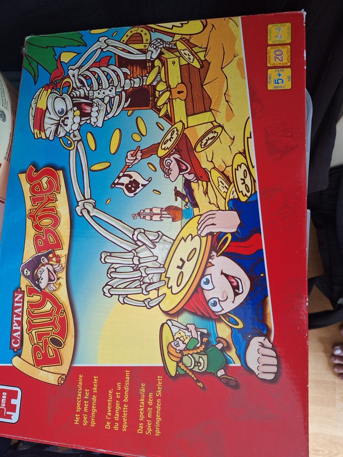 Captain Billy Bones: Het spectaculaire springende skelet, Hobby en Vrije tijd, Gezelschapsspellen | Bordspellen, Een of twee spelers