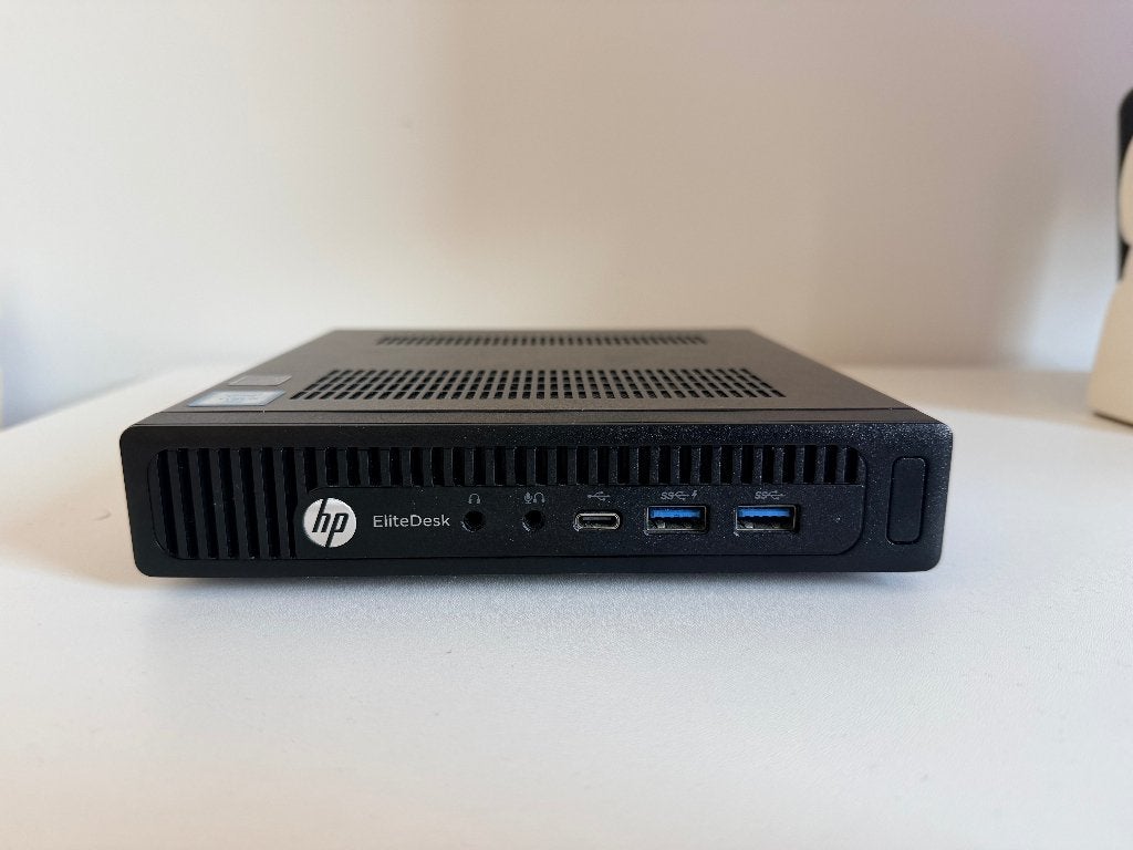HP EliteDesk 800 G2 Desktop Mini 65W, Computers en Software, 256 GB, 8 GB, Ophalen of Verzenden, Zo goed als nieuw