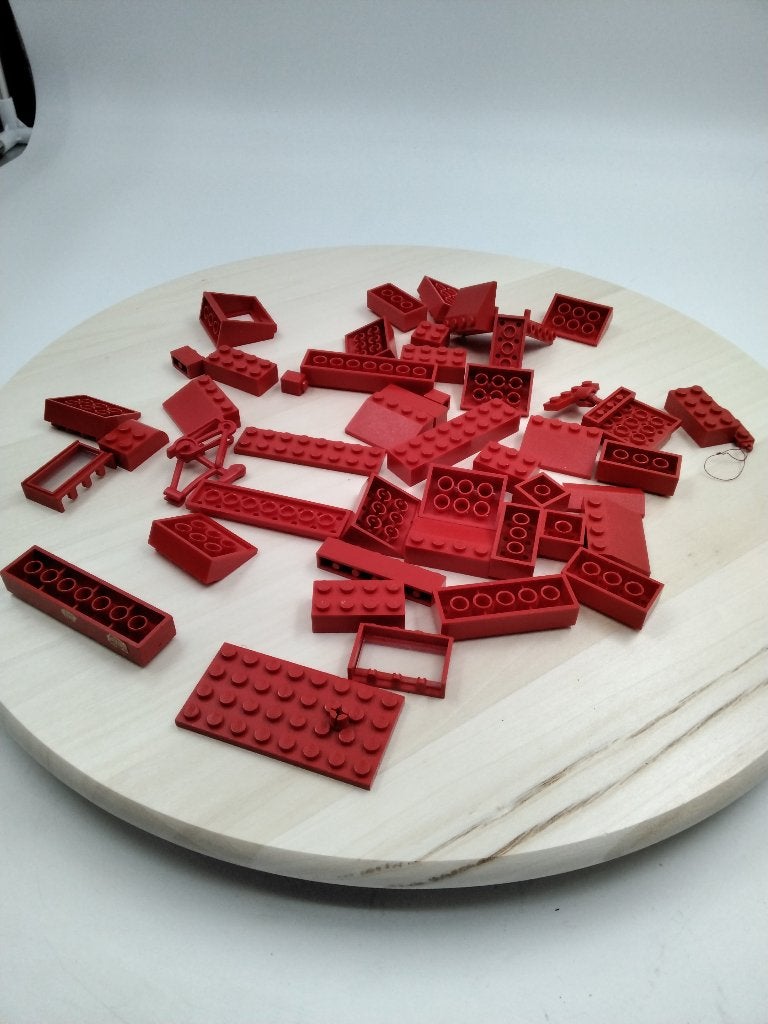 blokjes lego rood vintage 114 gram, Gebruikt, Overige thema's, Lego, Ophalen of Verzenden