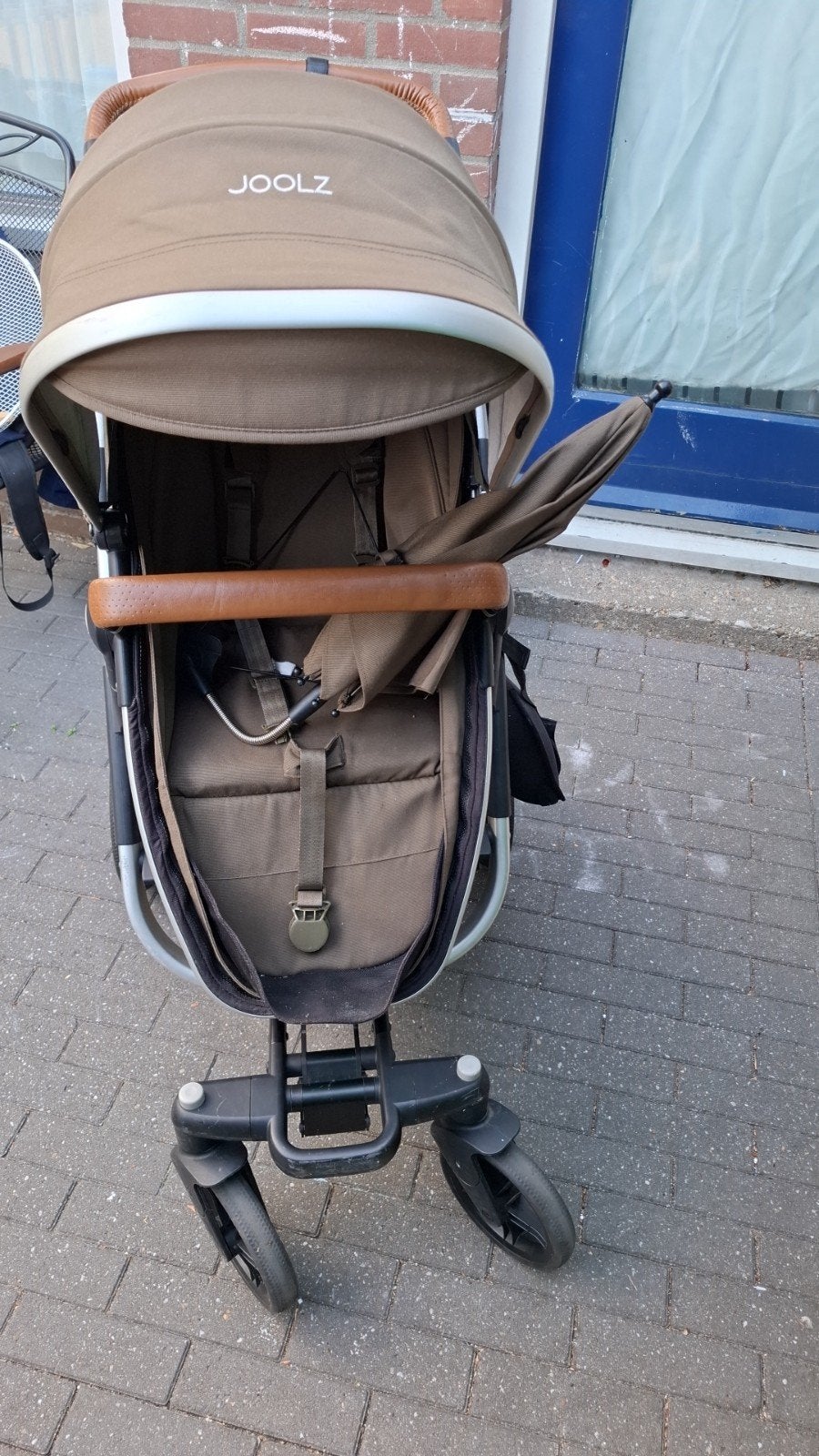 legergroene Joolz Wandelwagen. Zonder reiswieg, Verstelbare duwstang, Zo goed als nieuw, Ophalen, Kinderwagen
