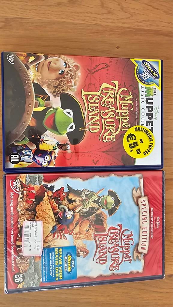 Muppet Treasure Island DVD - Special Edition, Avontuur, Alle leeftijden, Ophalen of Verzenden, Zo goed als nieuw