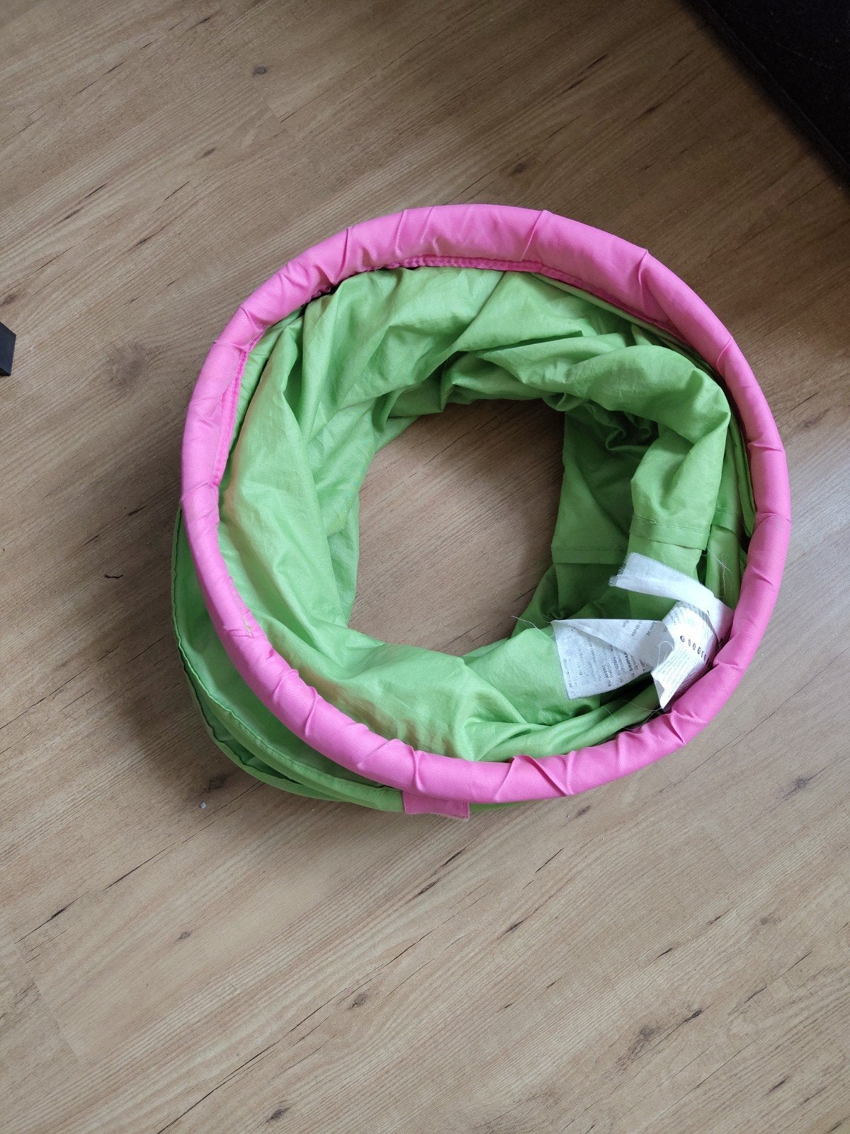 Groen-roze speeltunnel voor kinderen Ikea Busa, Ophalen, Gebruikt, Jongen of Meisje