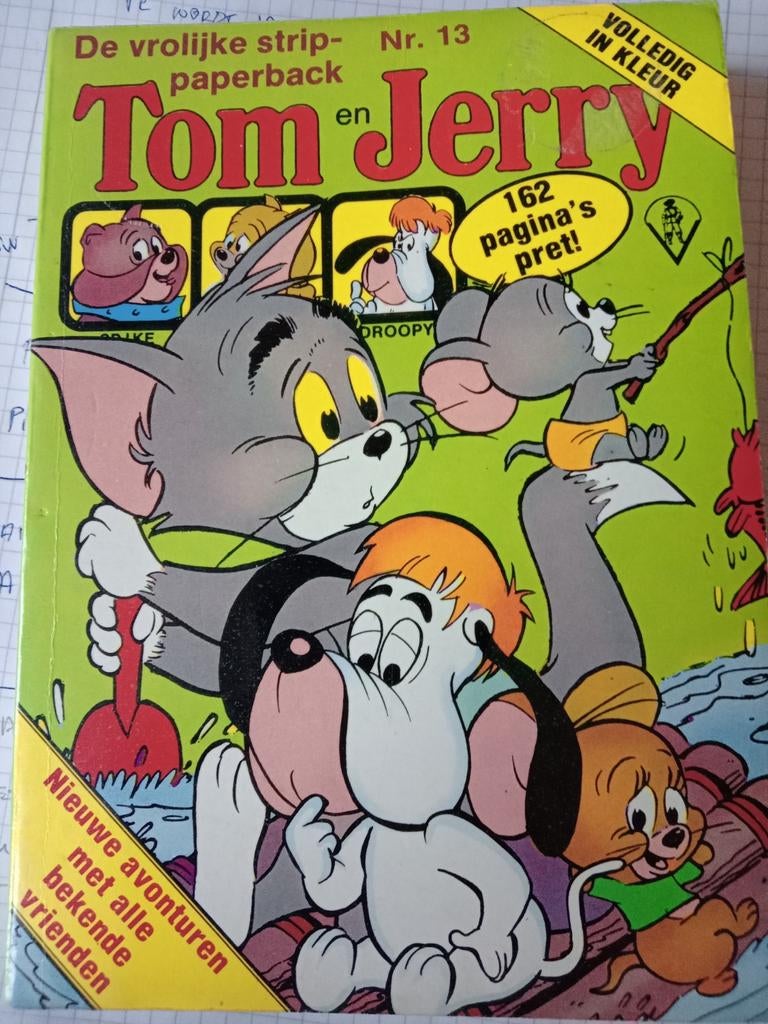 Tom en Jerry stripboeken - 162 pagina's plezier! 2 delen, Meerdere stripboeken, Ophalen of Verzenden, Zo goed als nieuw