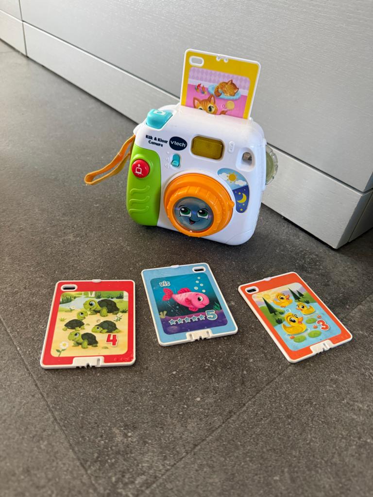 VTech Kiek & Kleur Camera met 5 kaarten, Ophalen, Gebruikt, Overige typen, Met licht