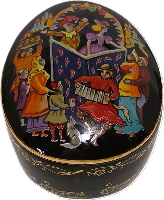 Muziekdoos "Petrouschka" - Franklin Mint, Ophalen of Verzenden
