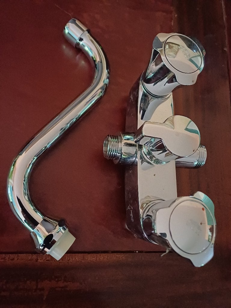 Douche/badkraan van Grohe, Ophalen, Nieuw, Rvs, Kraan