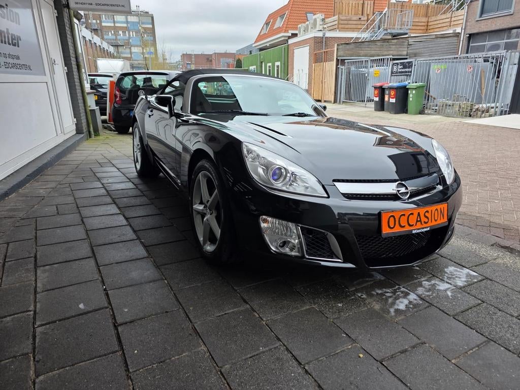 Opel GT 2.0 Turbo 2008 Zwart, Auto's, 1998 cc, Achterwielaandrijving, 264 pk, 4 cilinders
