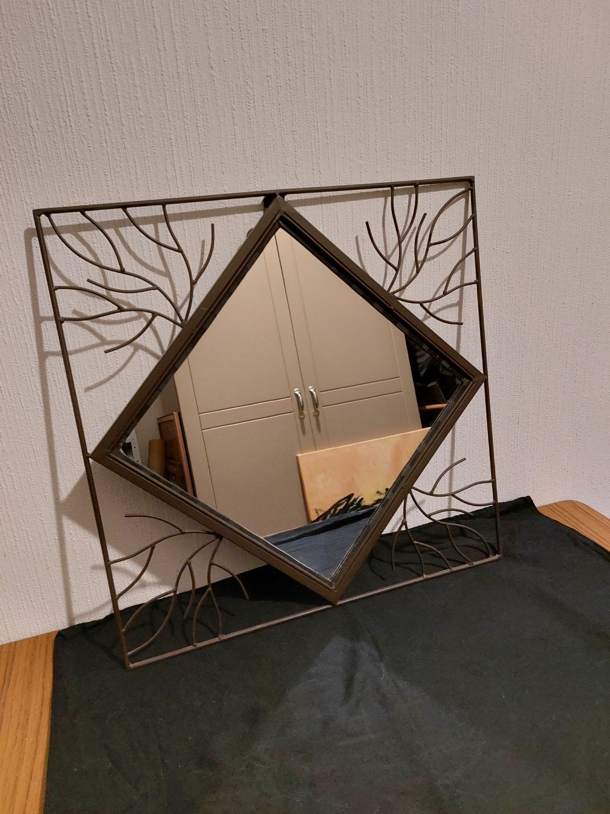 Spiegel, Huis en Inrichting, Woonaccessoires | Spiegels, Ophalen, Rechthoekig, Minder dan 50 cm, Minder dan 100 cm