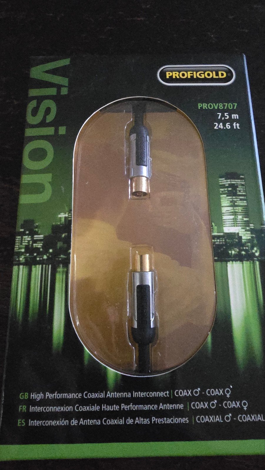HQ VGA Monitor Kabel - 10 meter en coax kabel 7,5 meter, Ophalen of Verzenden, Nieuw, 5 tot 10 meter, Overige kabels