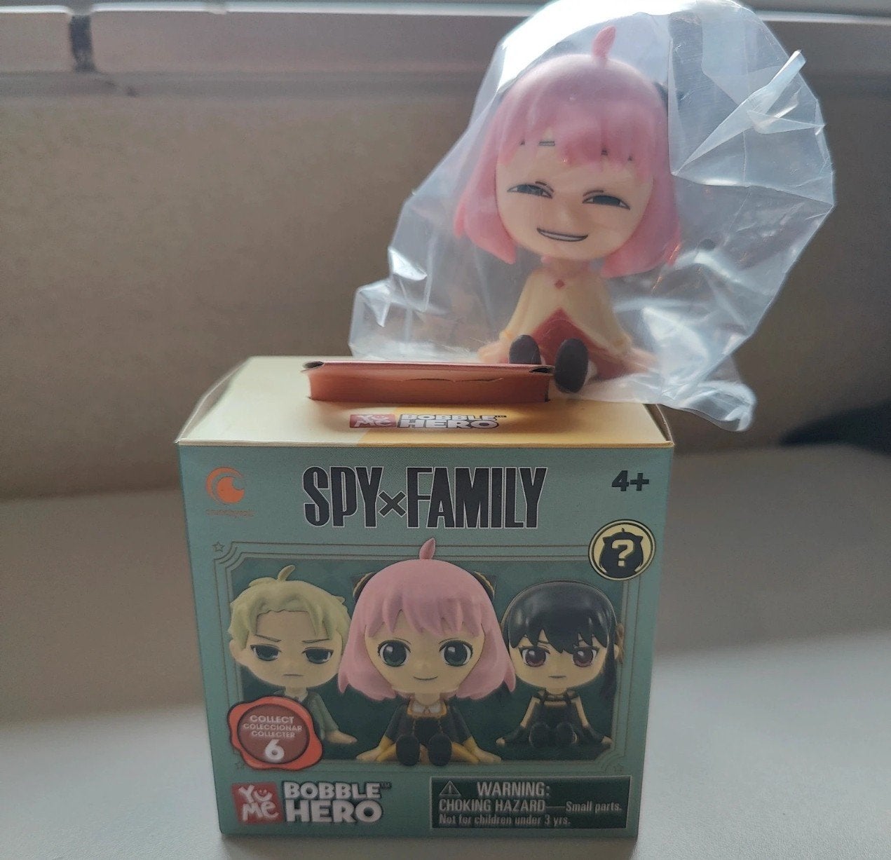 Spy x Family Bobble Hero Anya Forger figuur, Ophalen of Verzenden, Zo goed als nieuw