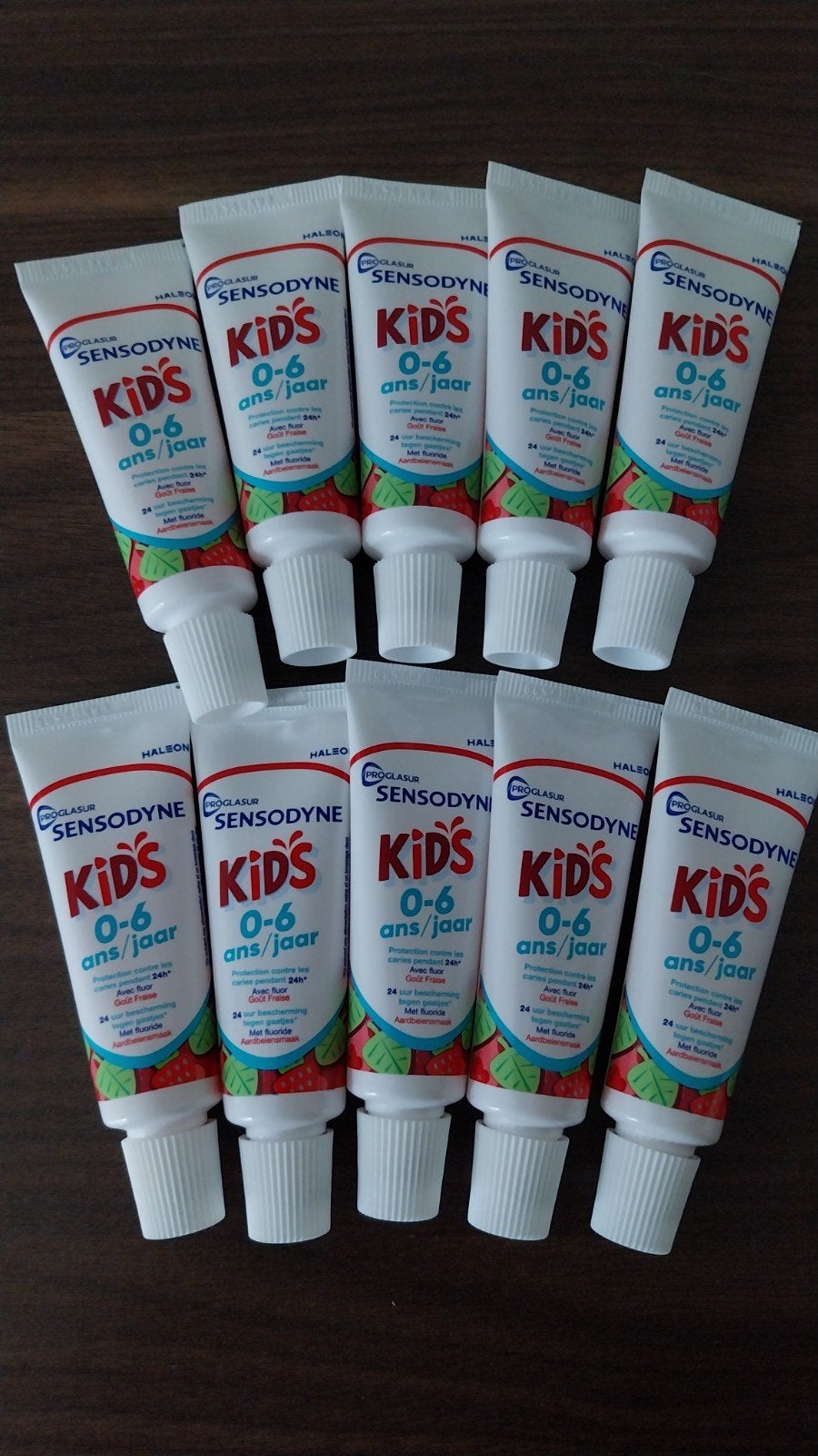 10x Sensodyne Kids Tandpasta 0-6 jaar - Aardbei 15ml, Sieraden, Tassen en Uiterlijk, Uiterlijk | Mondverzorging, Ophalen, Nieuw