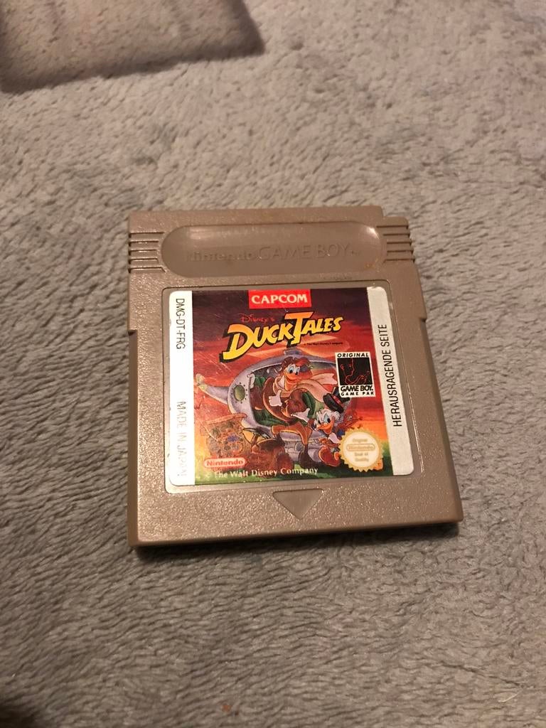 Vintage Gameboy classic spel DUCKTALES cartridge cassette, Spelcomputers en Games, Games | Nintendo Game Boy, 1 speler, Verzenden
