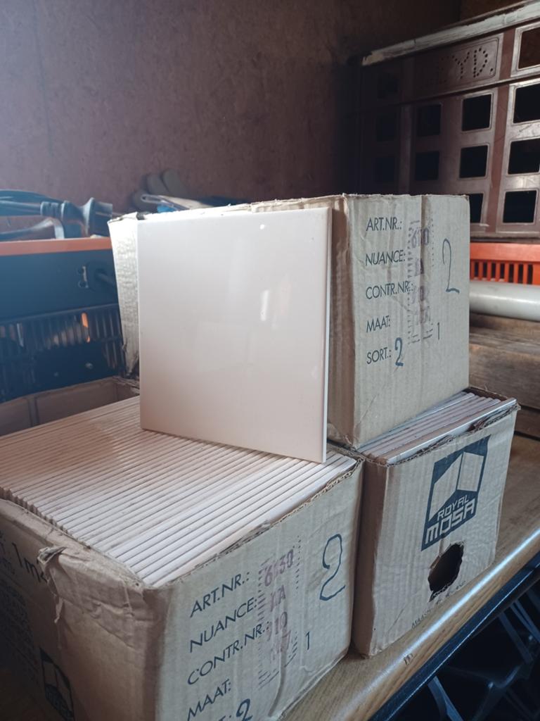 Nieuwe wandtegels !!4 dozen !!, Nieuw, Minder dan 5 m², Wandtegels, Keramiek