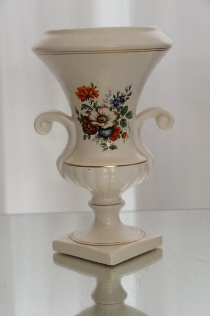 Mat witte delen van Flora Gouda, Antiek en Kunst, Antiek | Keramiek en Aardewerk, Ophalen
