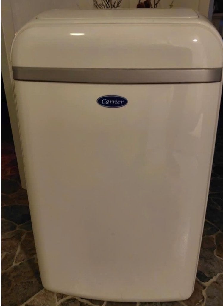 Carrier mobiele airco 3,5KW, Minder dan 60 m³, 3 snelheden of meer, Ophalen of Verzenden, Zo goed als nieuw