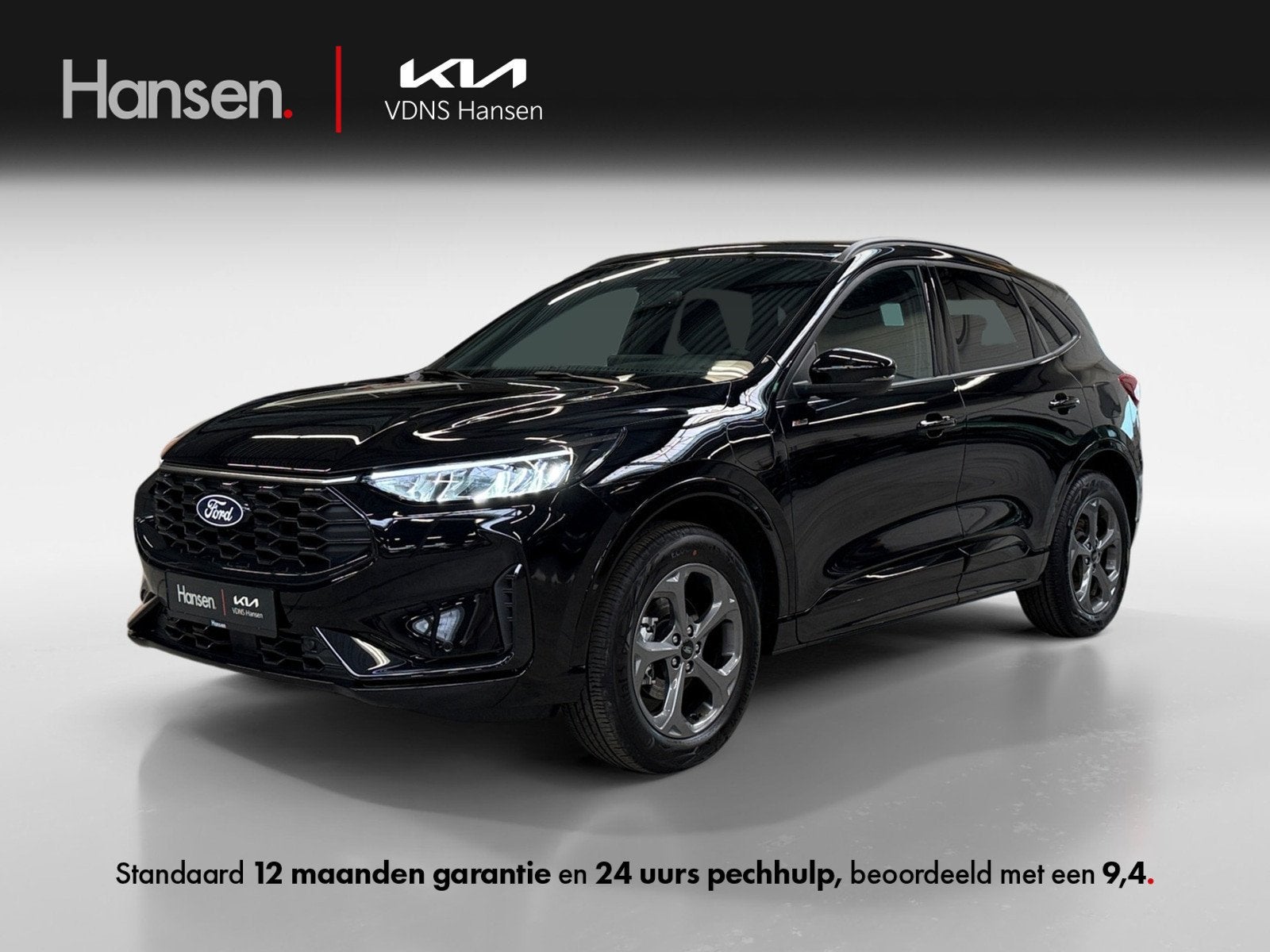 Ford Kuga 2.5 PHEV ST-Line I Direct leverbaar I Winterpakket, Auto's, Gebruikt, 4 cilinders, Zwart, Origineel Nederlands