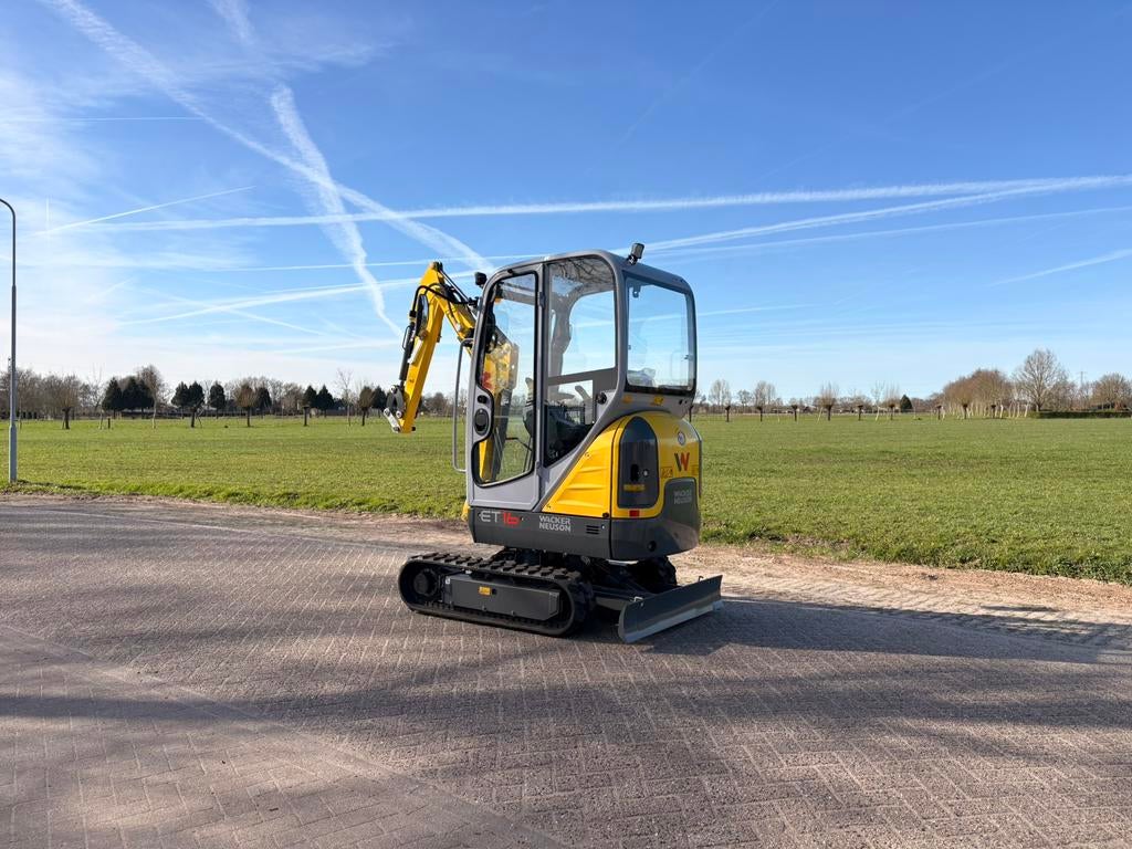 Wacker Neuson ET16, Ophalen, Graafmachine