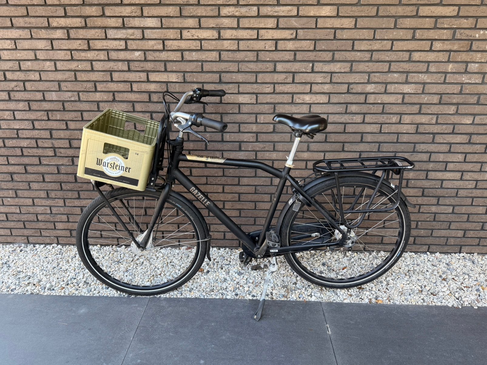 Heavy Duty by Gazelle, Fietsen en Brommers, Fietsen | Heren | Herenfietsen, Gebruikt, Gazelle, 53 tot 57 cm, Versnellingen, Trommelrem