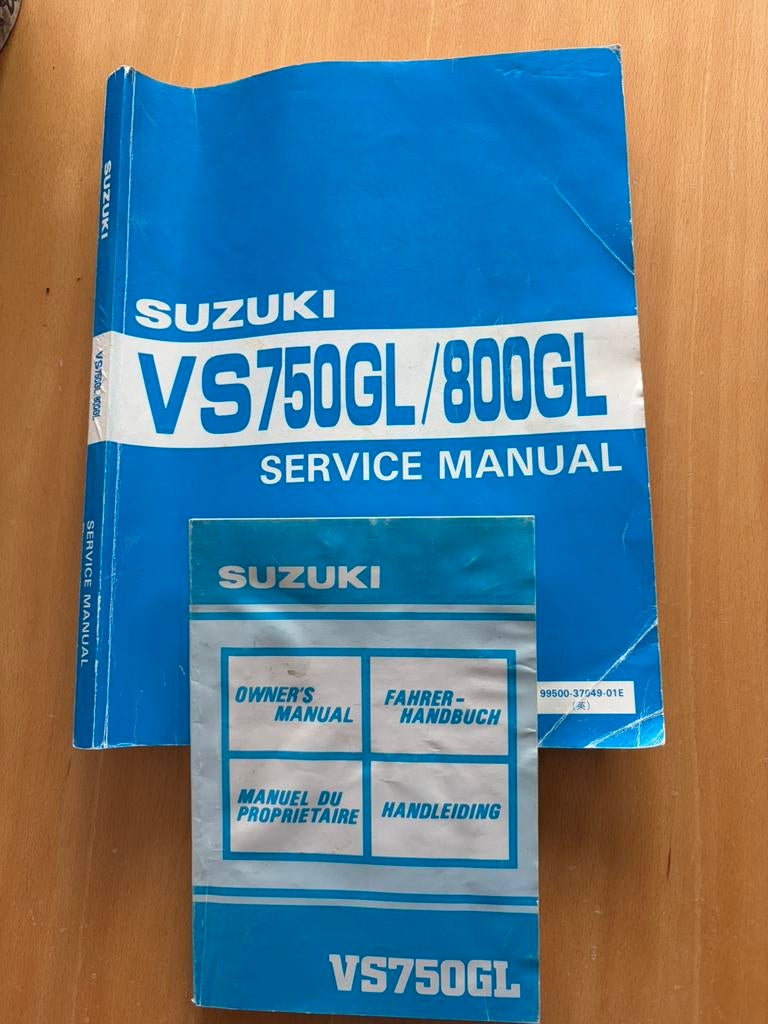 Suzuki Intruder service en owner handleidingen VS750/800GL, Verzenden, Suzuki