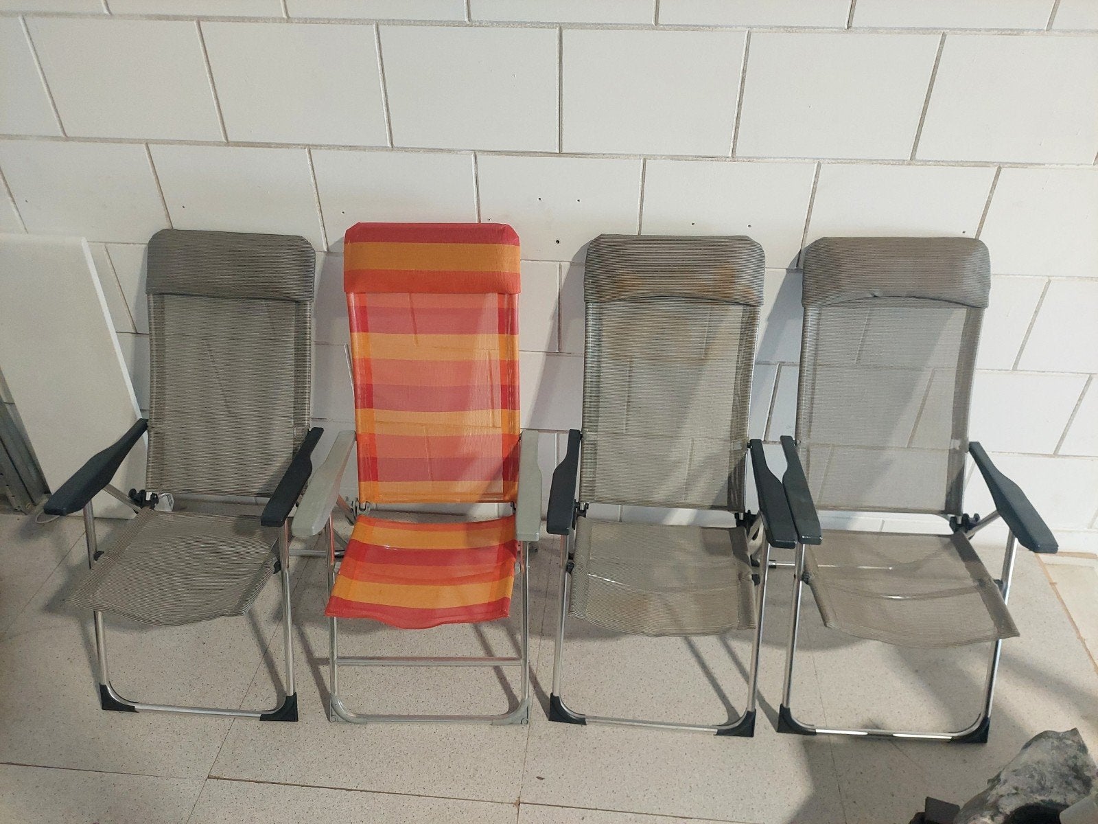 campingstoel / kampeerstoel, Ophalen, Gebruikt, Campingstoel