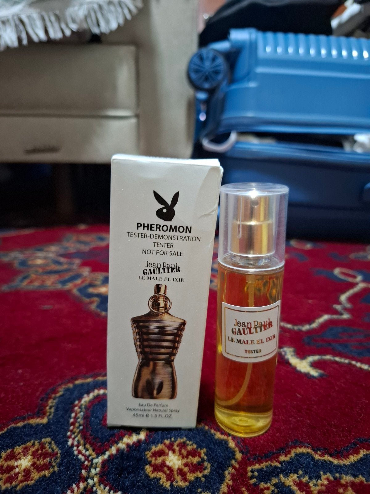 JEAN PAUL GAULTUER LE MALE ELIXER PARFUM 45ML, Ophalen of Verzenden, Nieuw, Gehele gezicht