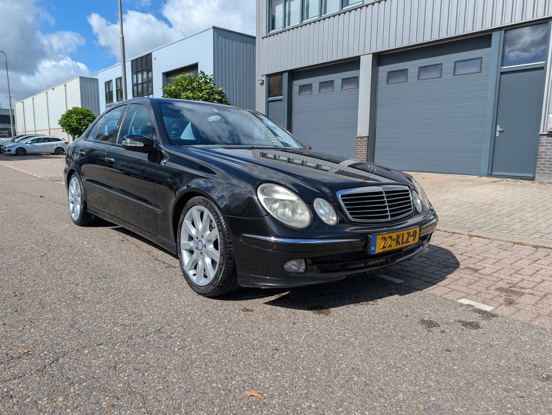 Mercedes-Benz E-klasse 500 Avantgarde 4-Matic, Auto's, Automaat, Gebruikt, Zwart, Leder
