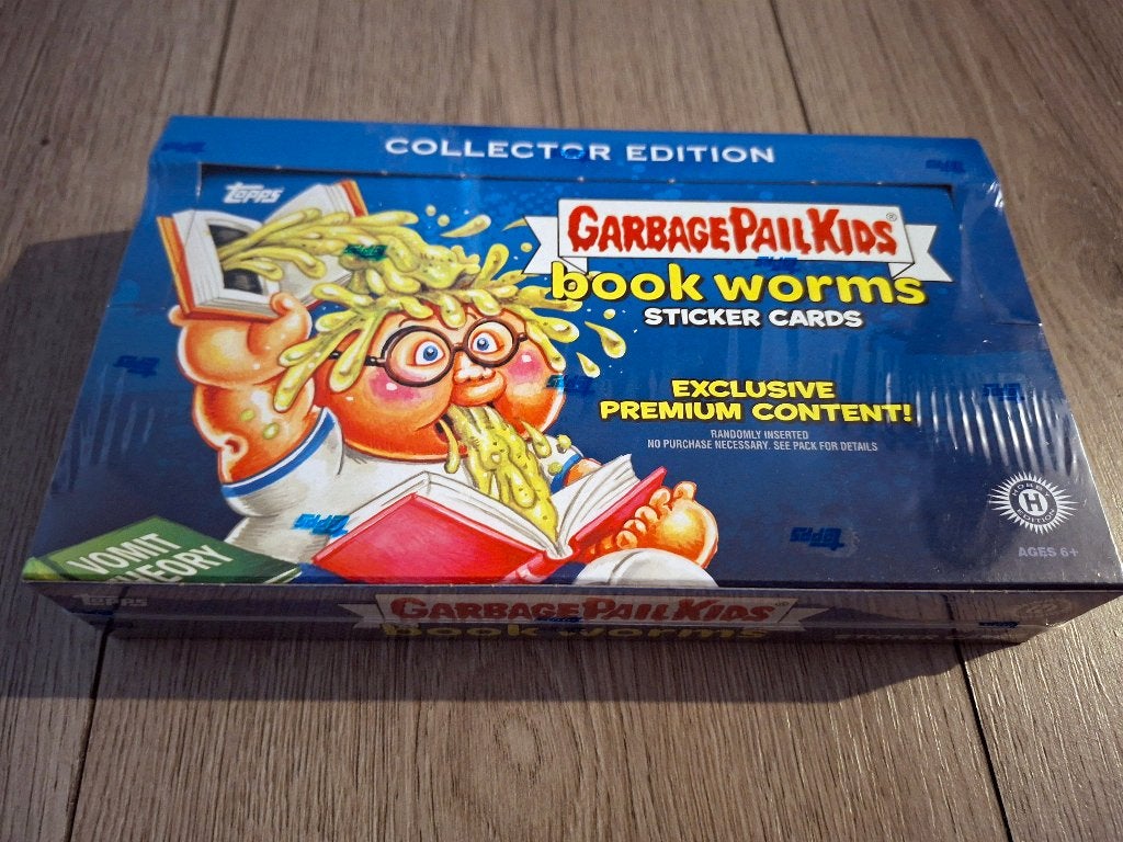 Garbage Pail Kids Book Worms - Collector Edition - Sealed, Hobby en Vrije tijd, Stickers en Plaatjes, Ophalen of Verzenden, Zo goed als nieuw