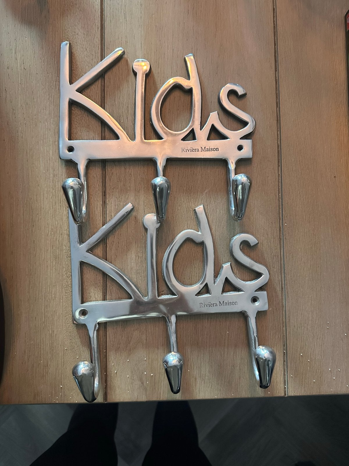 2 Riviera Maison 'Kids' kapstokken - Zo goed als nieuw, Huis en Inrichting, Wandhaken, Ophalen of Verzenden, Zo goed als nieuw