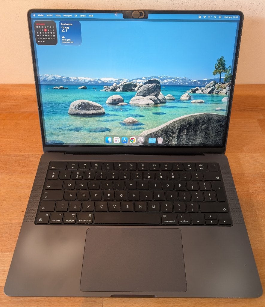 Apple MacBook Pro 14" (2023) M3 Pro 18GB/512GB, Qwerty, Overige groottes, 512 GB, Zo goed als nieuw