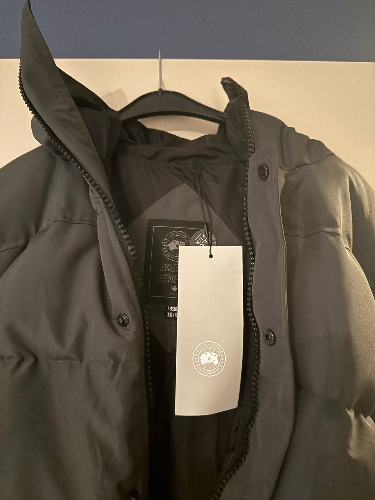 Canada Goose Fusion XXL/TTG Puffer Jas - Nieuw met labels, Kleding | Heren, Ophalen, Nieuw, Maat 56/58 (XL), Grijs