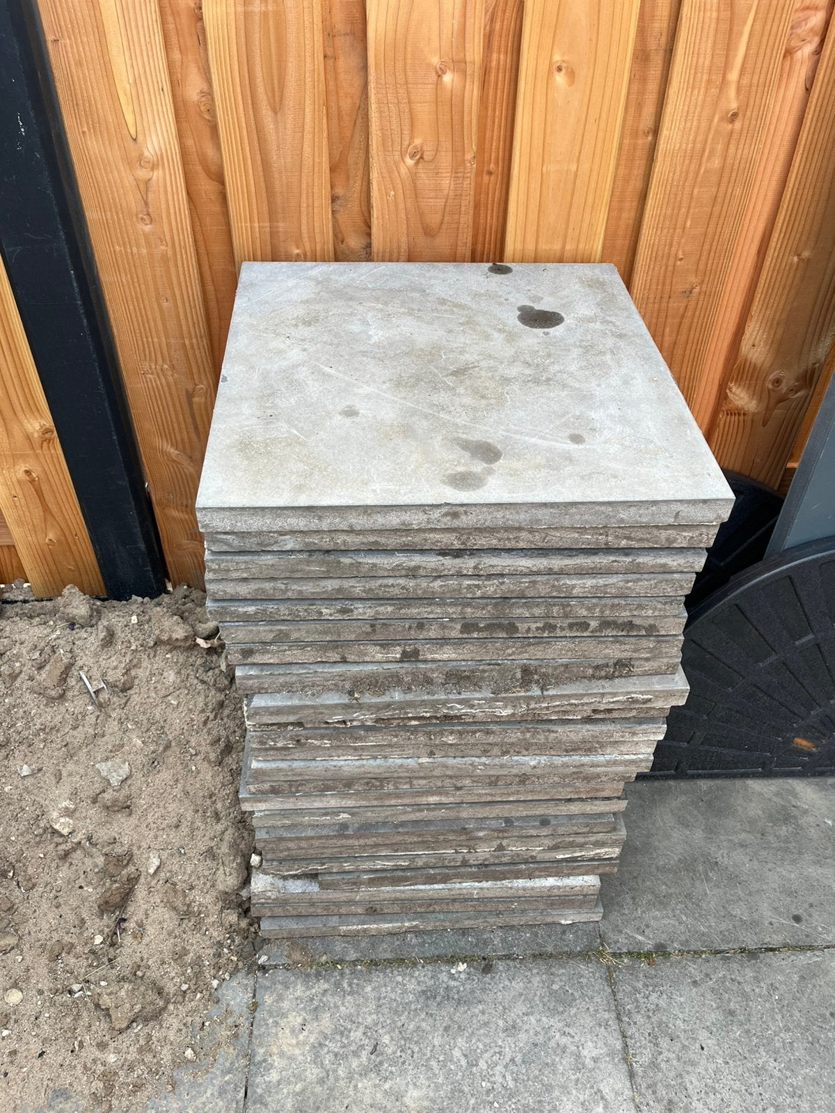 Te koop keramische tegels 50x50x3, Doe-het-zelf en Verbouw, Tegels, 60 cm of meer, Gebruikt, Keramiek, Ophalen of Verzenden