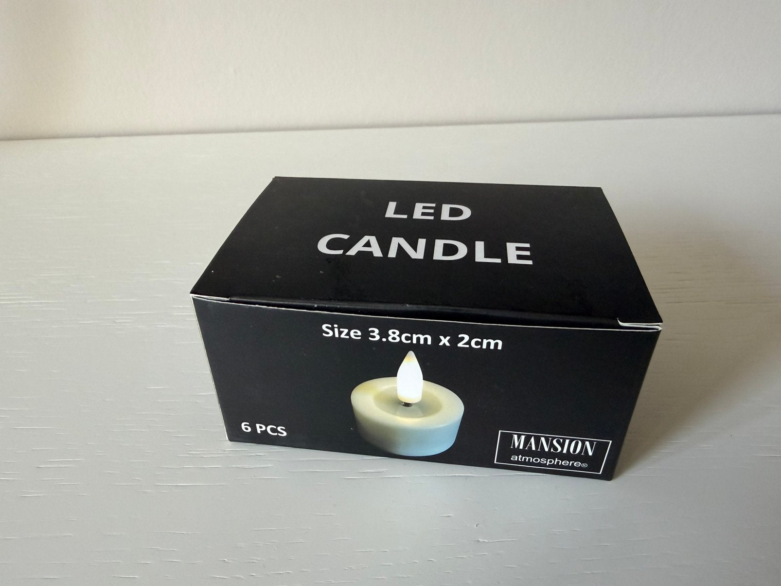 Mansion atmosphere led waxinelichtjes (6), Ophalen of Verzenden, Zo goed als nieuw