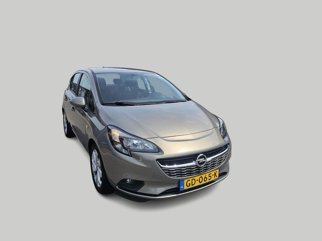 Opel Corsa 1.0 Turbo Edition Airco, PDC, Cruise, NAP, Voorwielaandrijving, Stof, Gebruikt, Bruin
