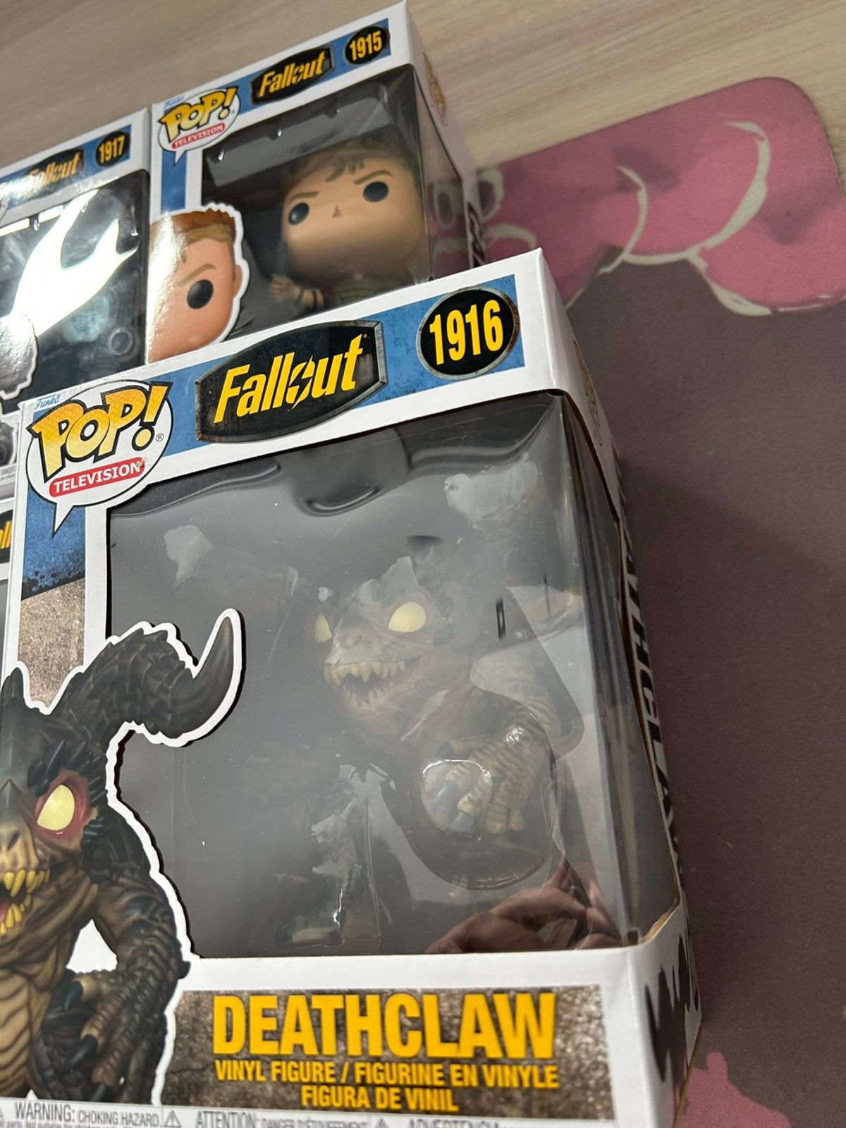 Funko Pop Fallout Victor, Caesar, Hank MacLean & Deathclaw, Verzamelen, Poppetjes en Figuurtjes, Ophalen of Verzenden, Funko europe