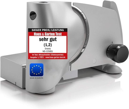 Emerio Snijmachine 110W – Elektrische Snijmachine met Instel, Logictrading, Info@logictrading.nl, Kramerswei 8a