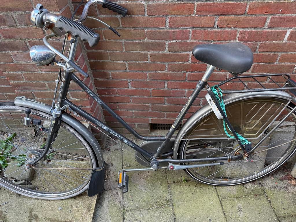 Degelijke Gazelle studentenfiets - Ideaal voor dagelijks geb, Ophalen, Terugtraprem, Gazelle, 53 tot 56 cm