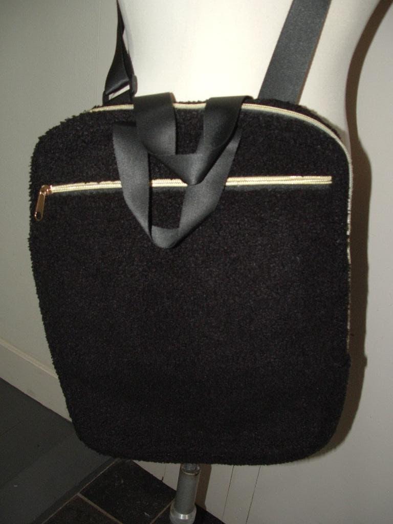 Teddy schoudertas tas crossbody handtas tas, Ophalen of Verzenden, Zo goed als nieuw, Zwart, Overige merken