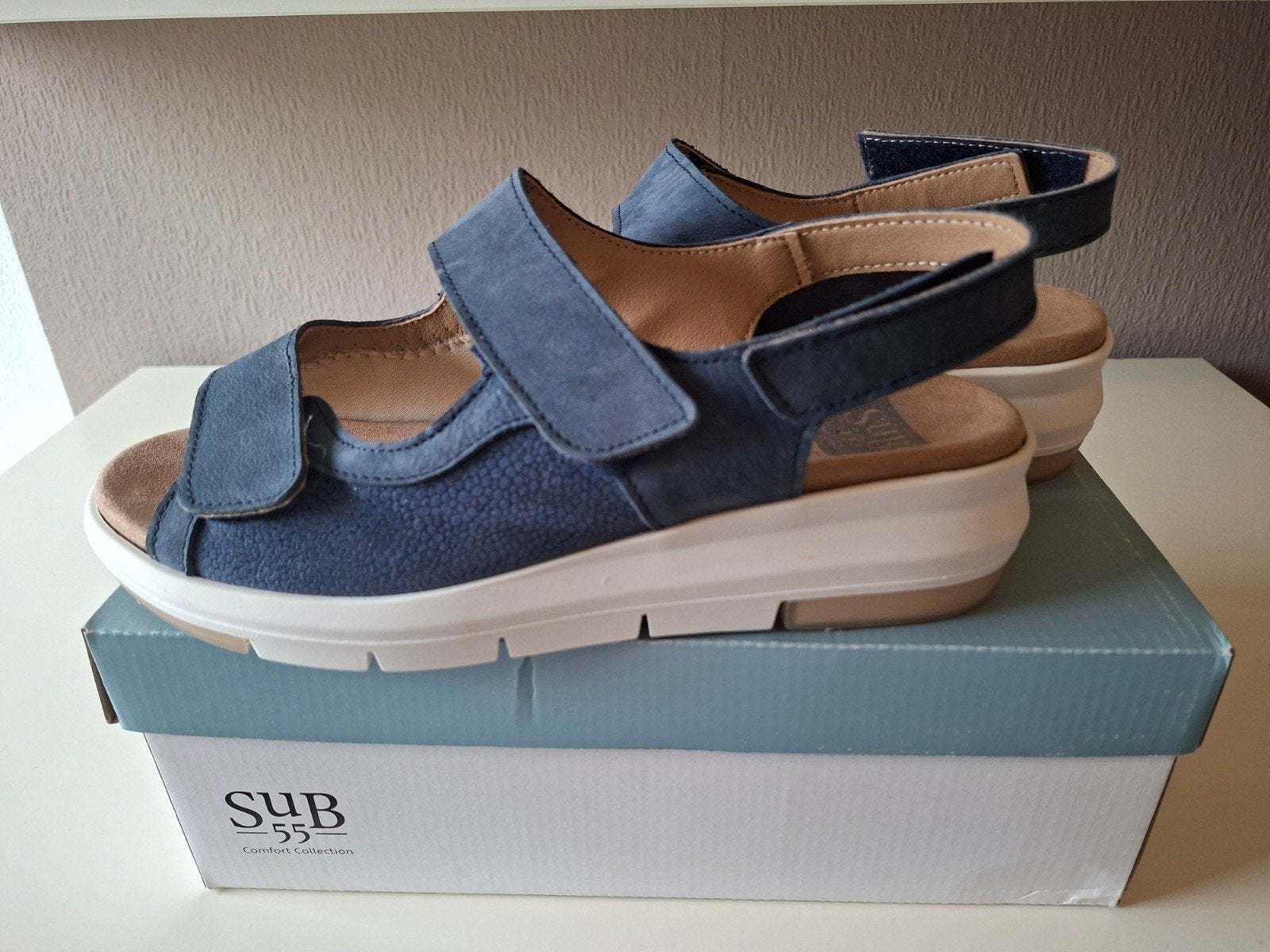 Sub 55 nieuwe sandalen maat 40, Sub 55, Blauw, Nieuw, Sandalen of Muiltjes