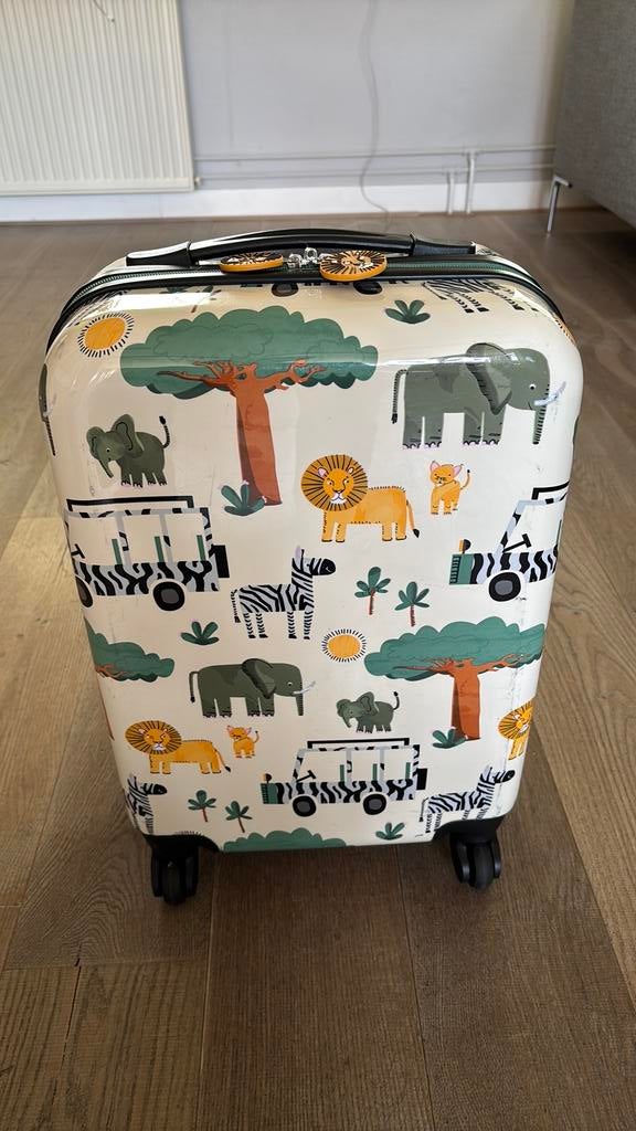Rolkoffer - kids - hema, Ophalen, Hard kunststof, Minder dan 50 cm, Zo goed als nieuw