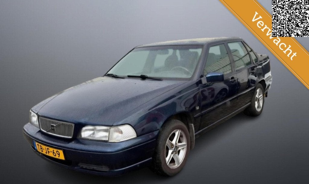Volvo S70 2.5 benzine Airco cruise Nieuwe apk!, Auto's, Volvo, Gebruikt, Blauw, 1384 kg, Origineel Nederlands