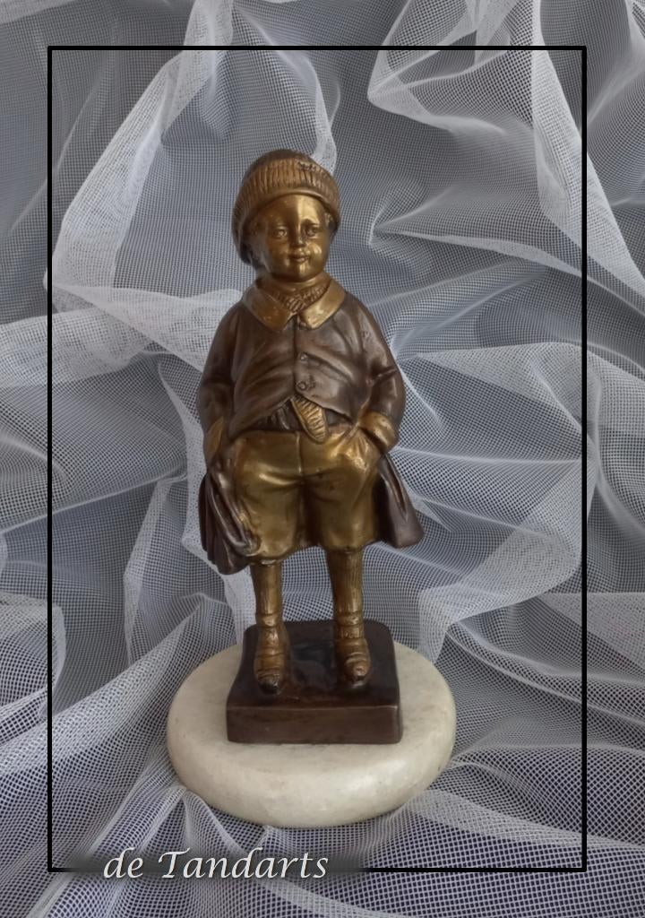 Bronzen beeld naar Schmidt Felling – 20 cm, Ophalen of Verzenden