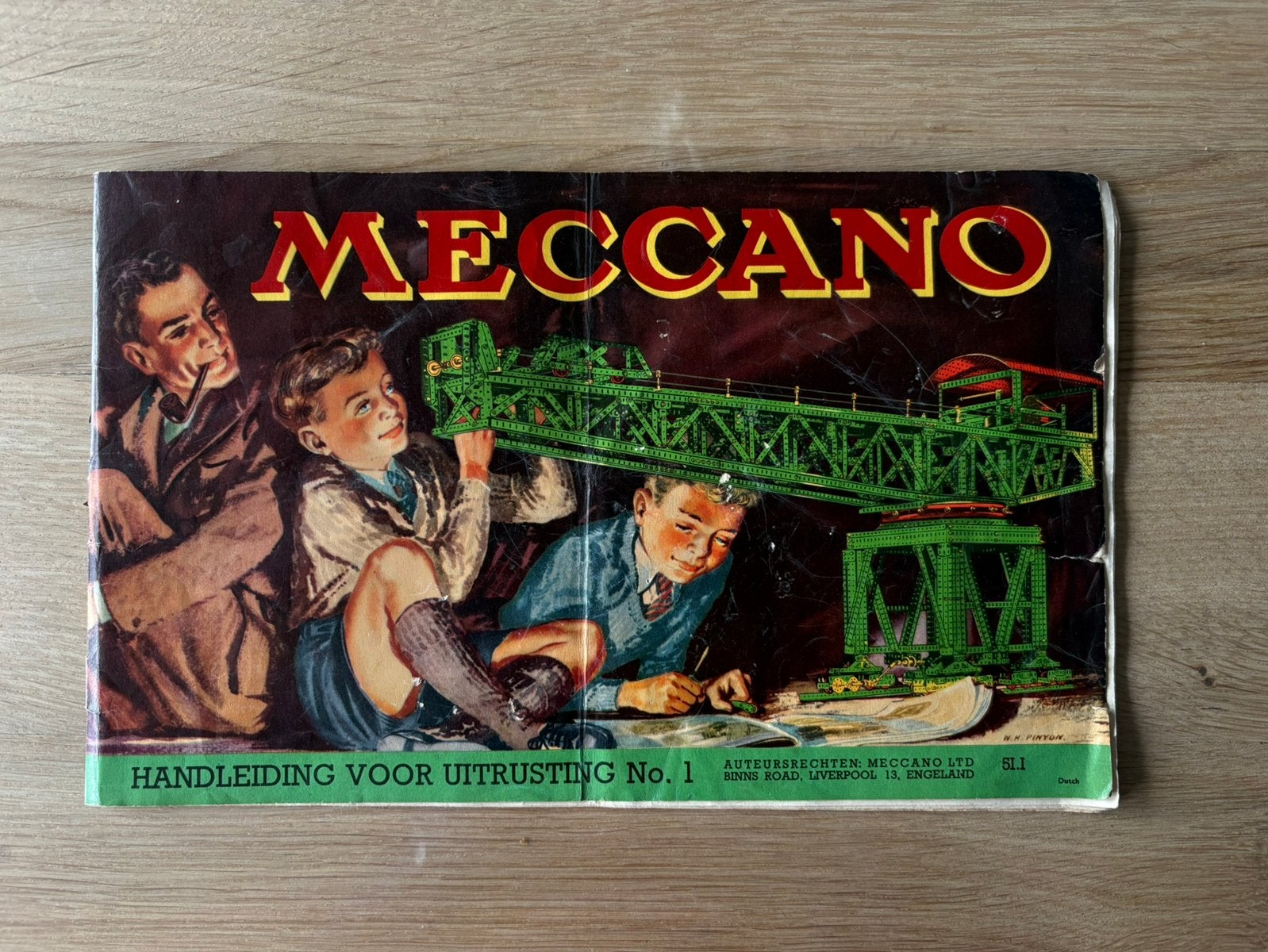 Meccano handleidingen, Ophalen of Verzenden, Gebruikt