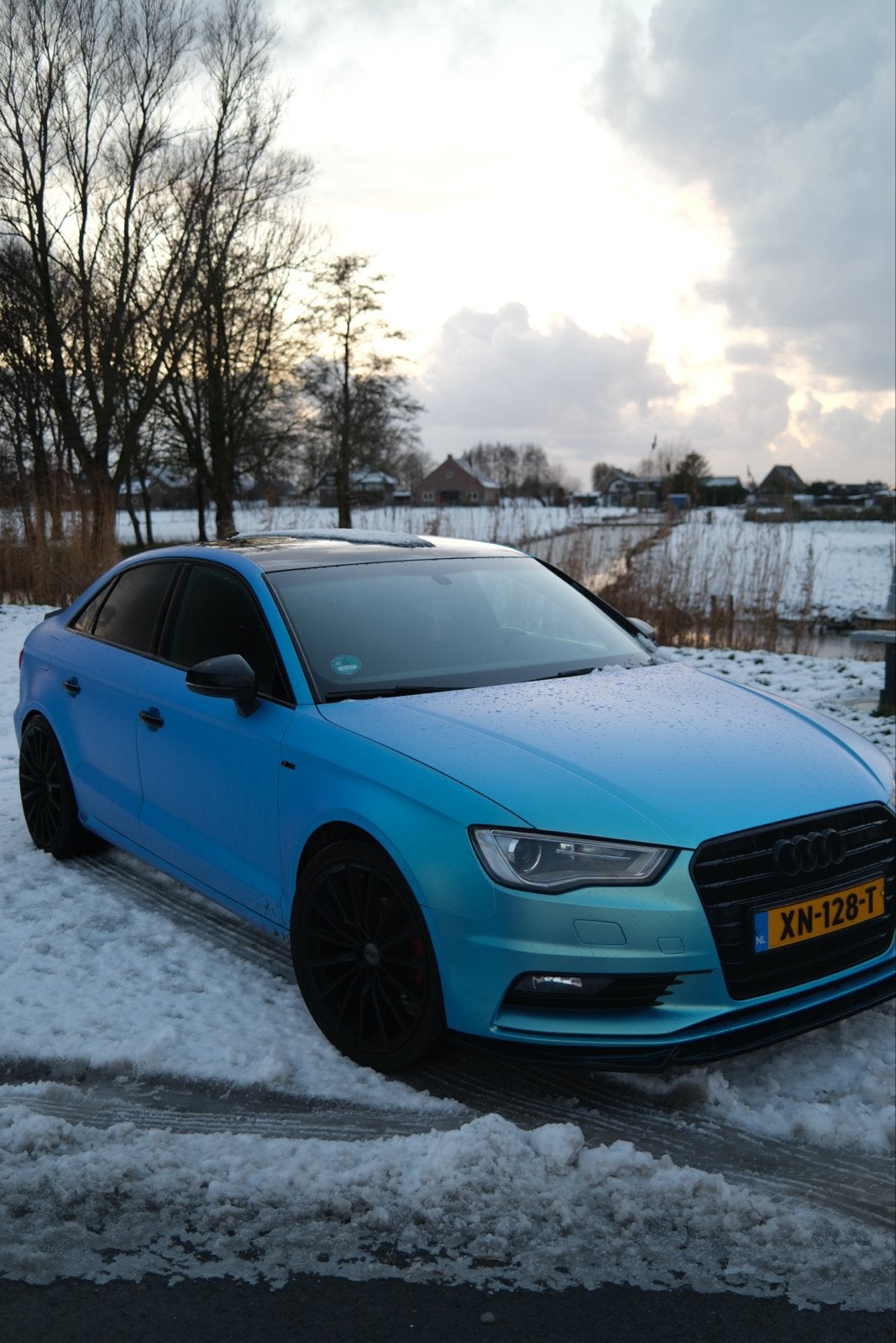Audi A3 1.4 Tfsi sedan in unieke kleur!, Auto's, Audi, Stof, 4 cilinders, Zwart, 1395 cc