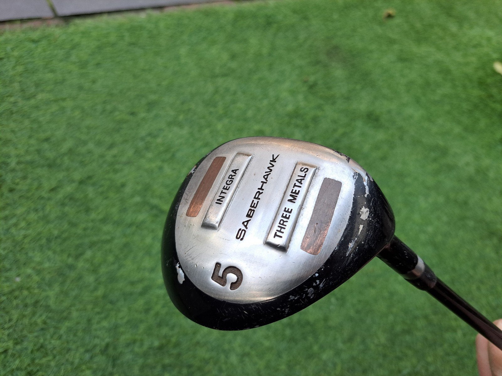 Saberhawk Integra three Metals wood #5 golfclub, Ophalen of Verzenden, Gebruikt, Club, Overige merken